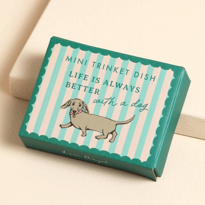 Better With A Dog Trinket Dish