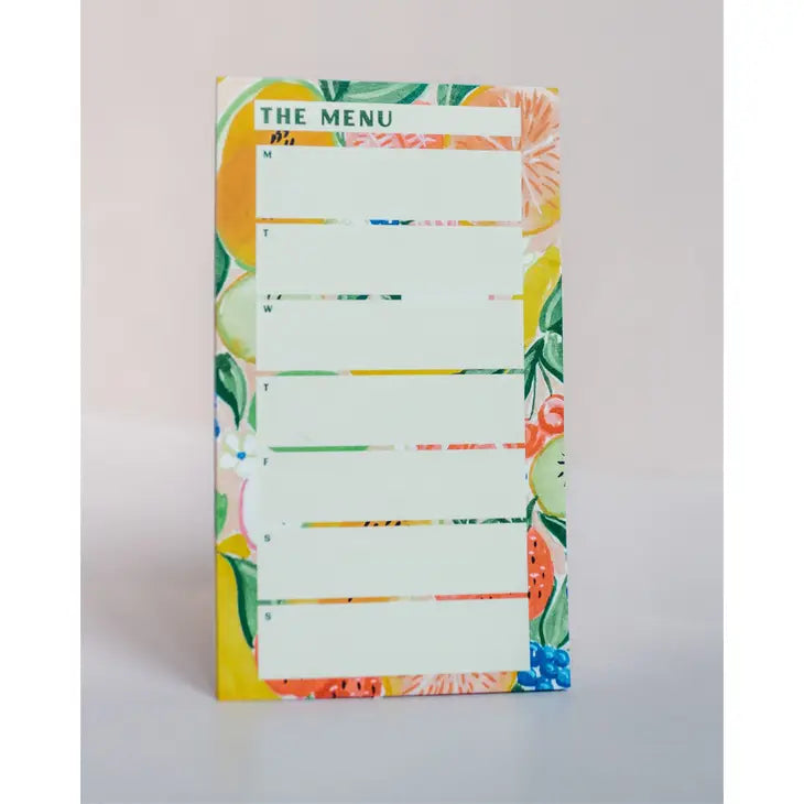 Weekly Menu Notebook 