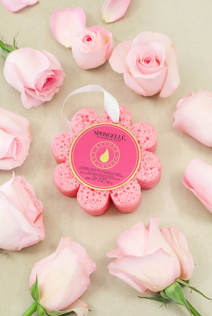 Bulgarian Rose Flower Sponge
