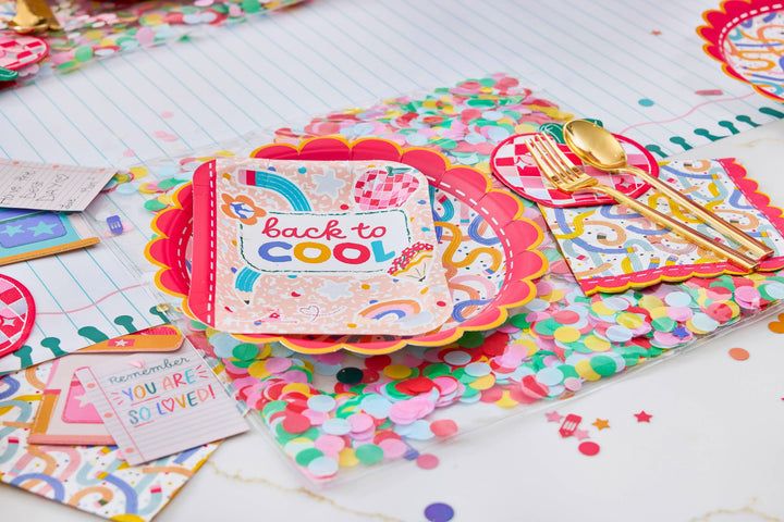 Confetti-filled Reusable Placemats