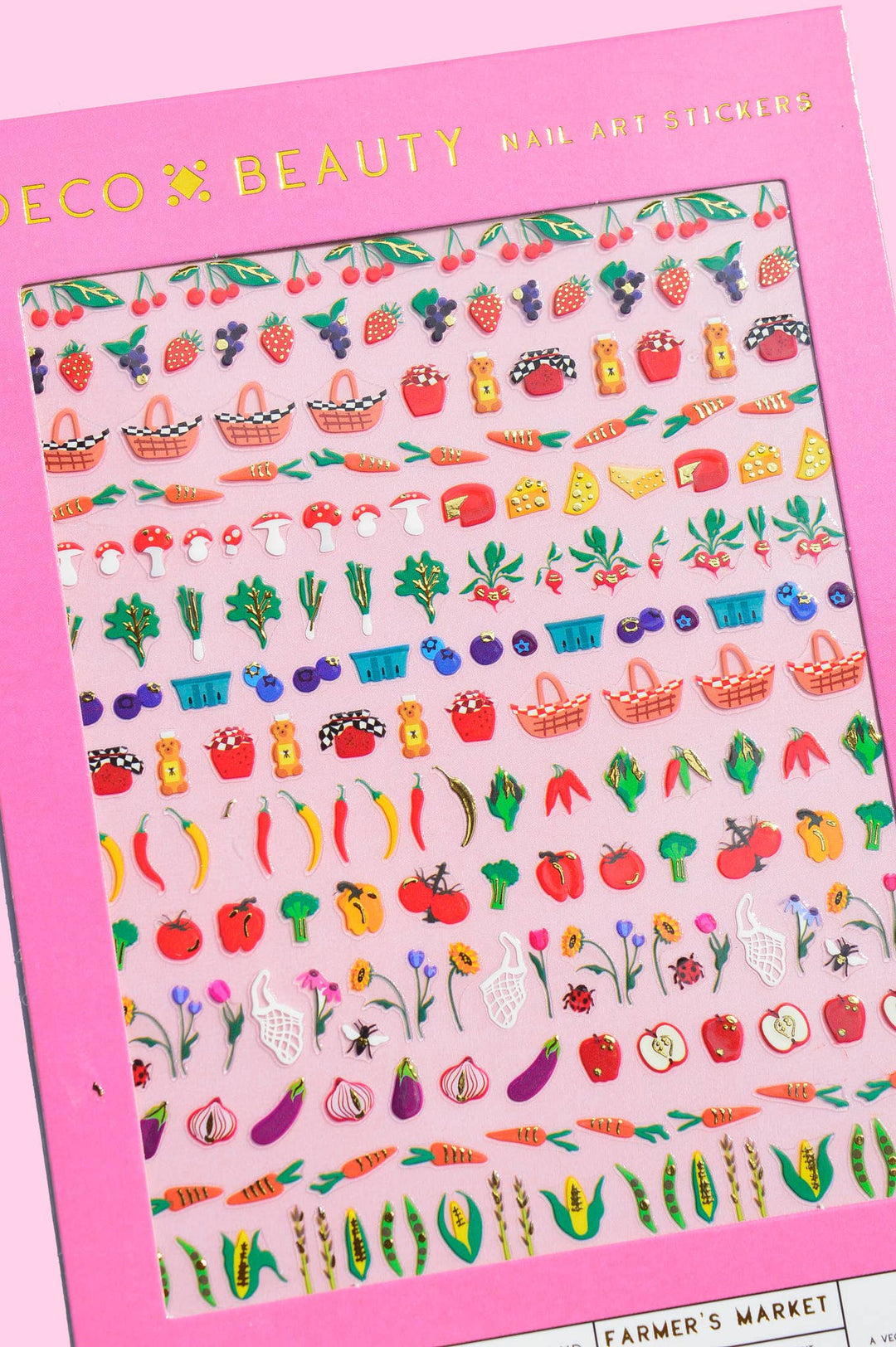 Farmer's Market Nail Art Stickers