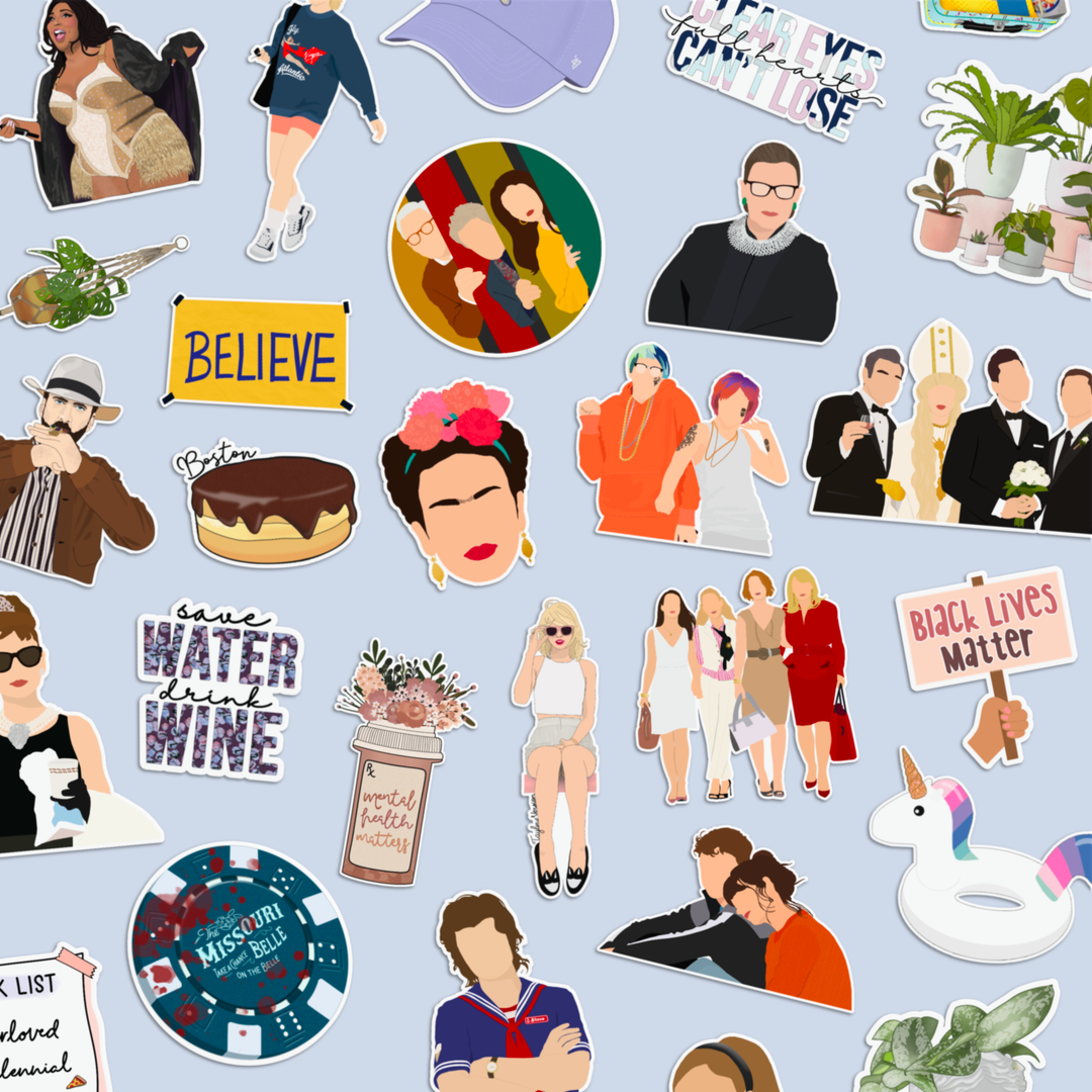 Breakfast at Tiffany's Holly Golightly Sticker