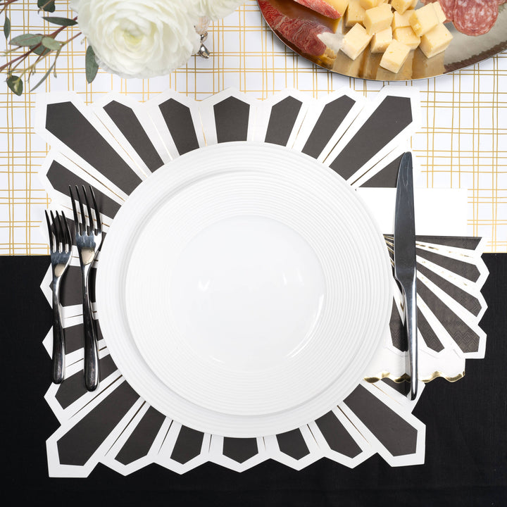 Celebration Chic Black Napkin