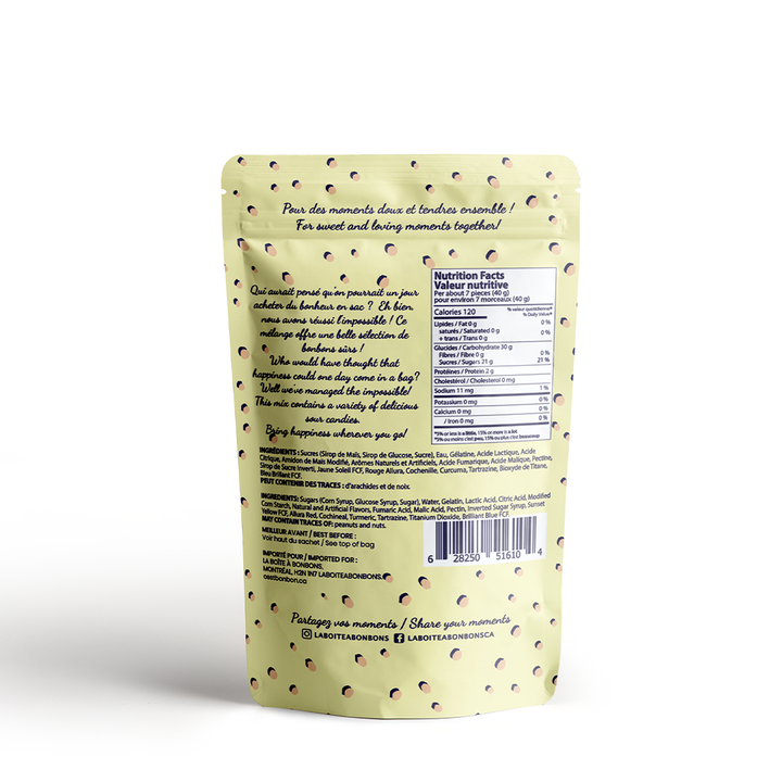 Sour Mix Small Gummy Candies