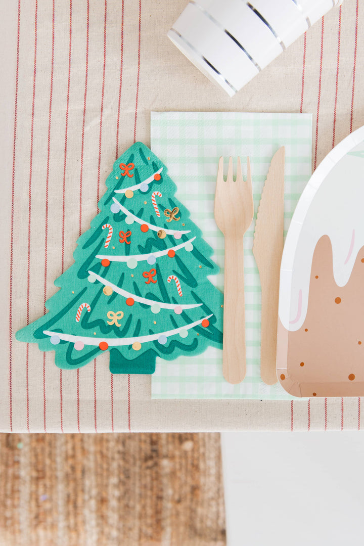 Baking Spirits Bright Large Napkins