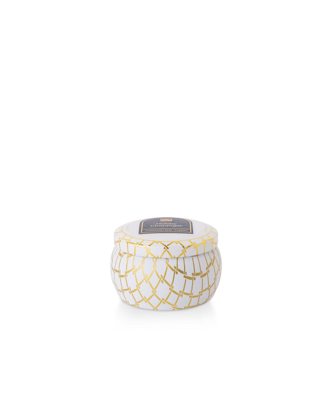 Holiday Champagne Tin Candle