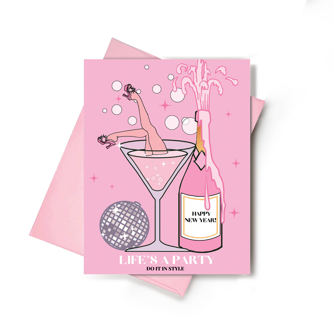Life's a Party (Glow) Card