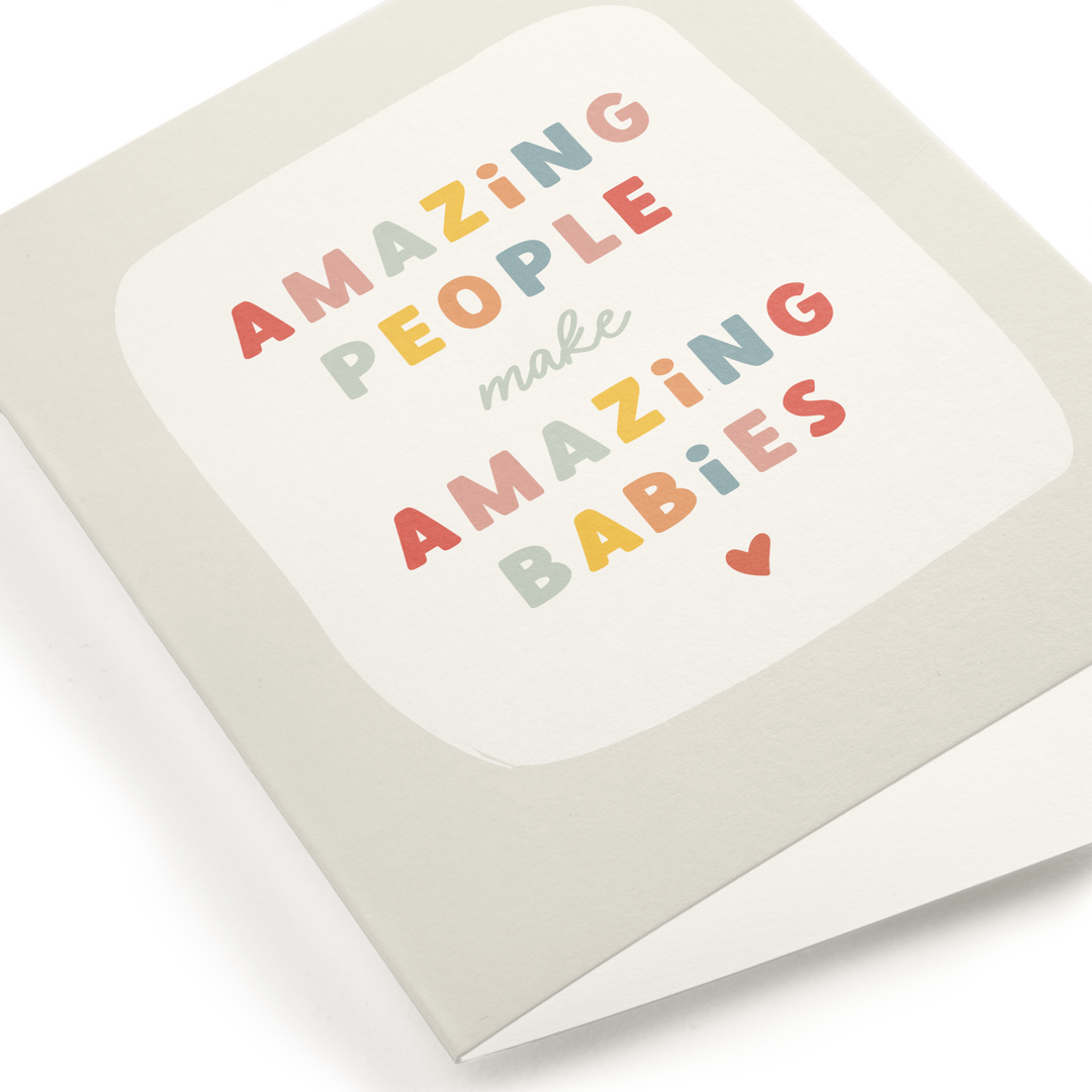 Amazing Babies Card