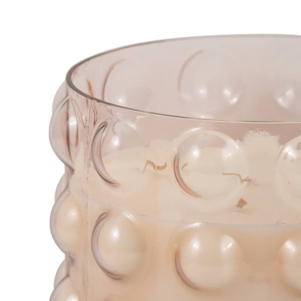 Peony and Blush Bubble Candle