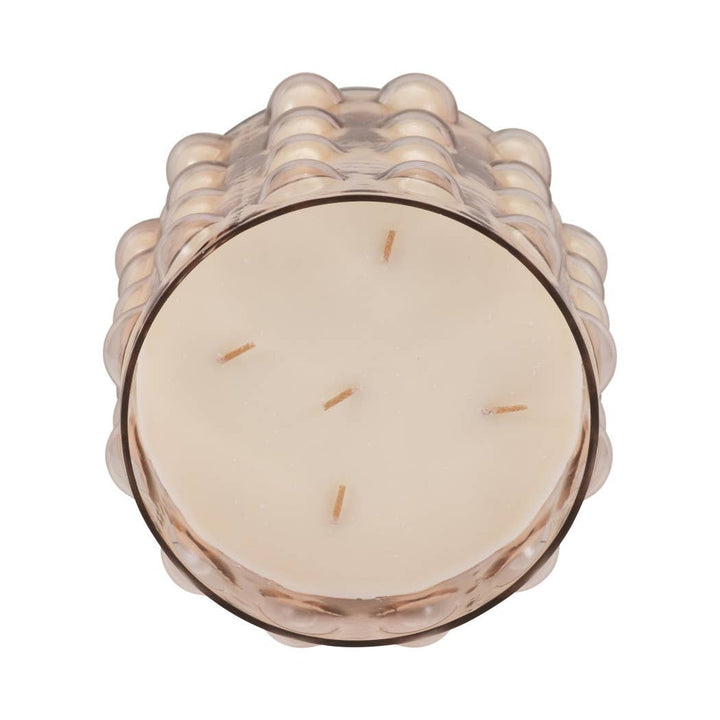 Peony and Blush Bubble Candle