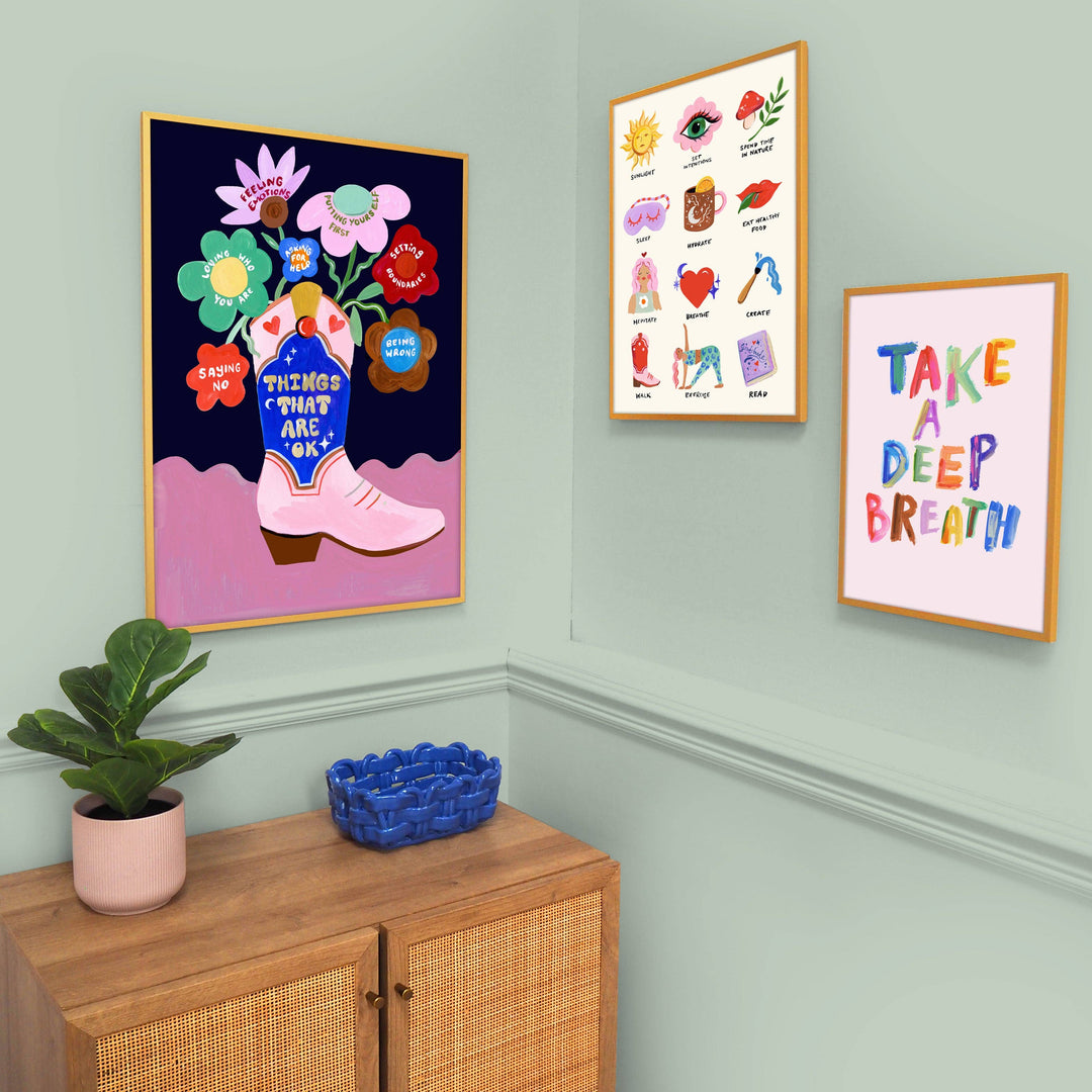 Take A Deep Breath Print