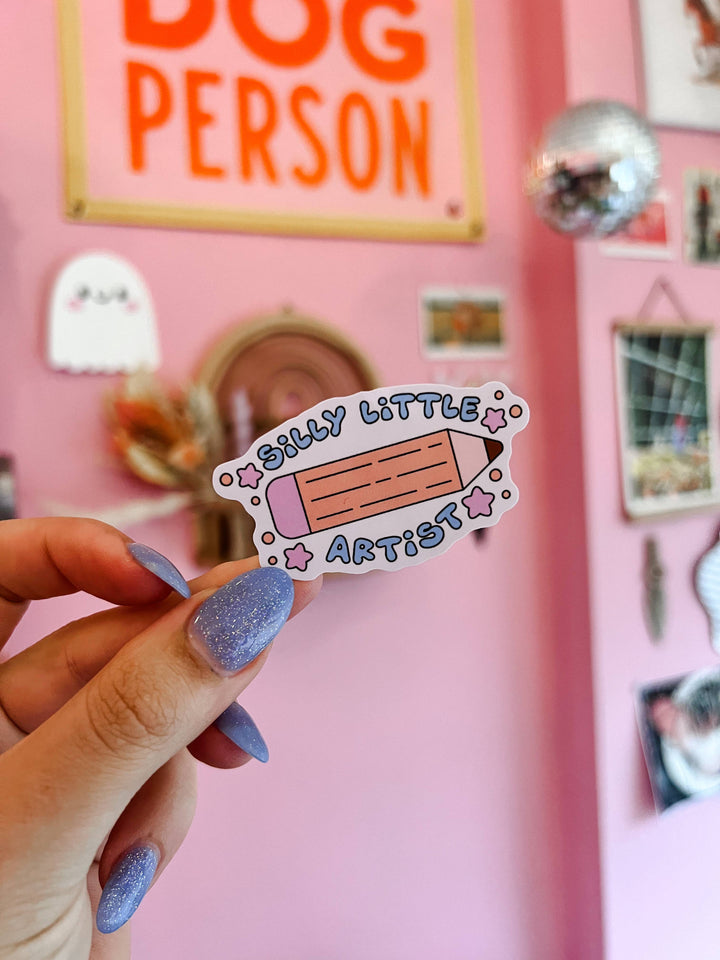 Silly Little Artist Sticker