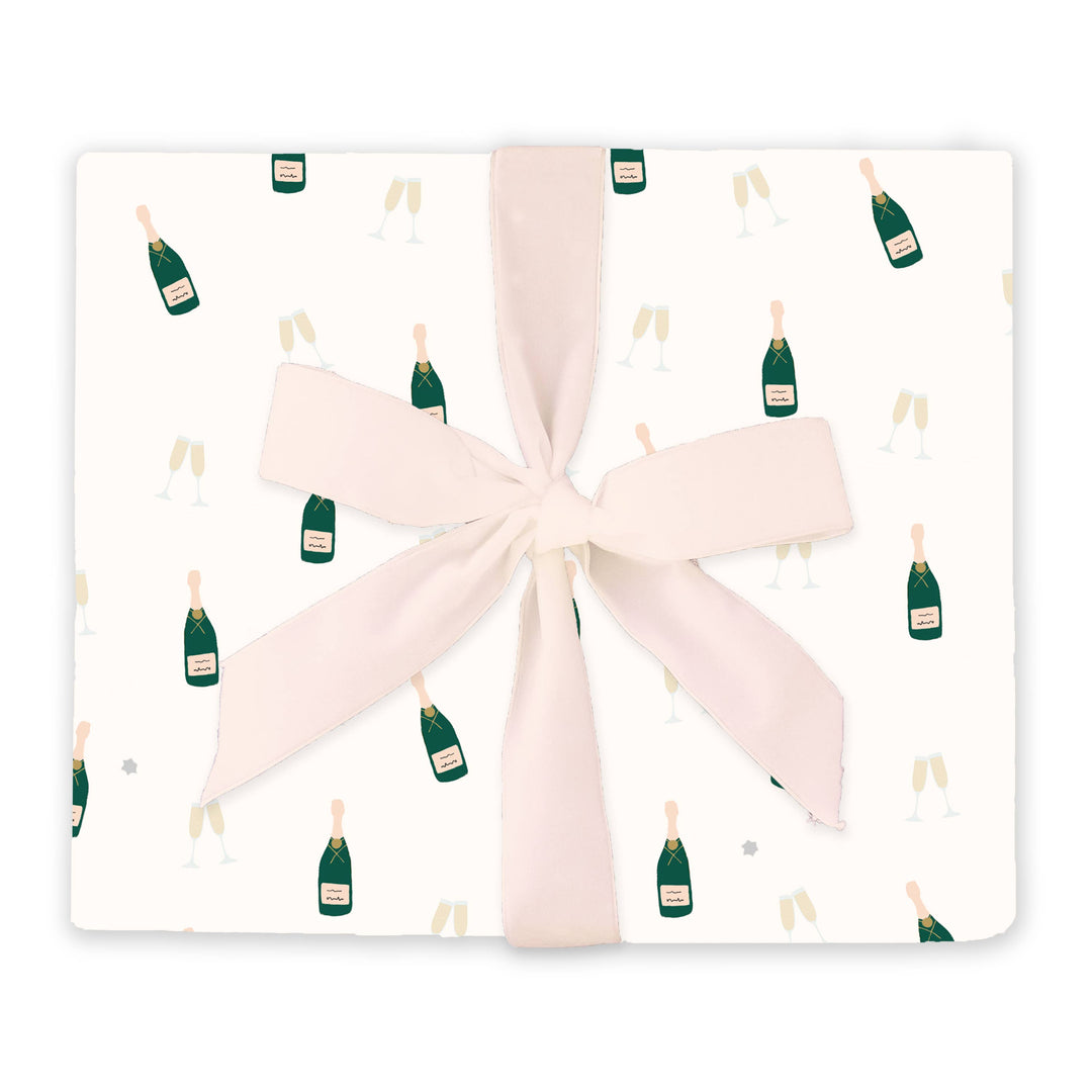 Champagne Wrapping Paper Continuous Roll