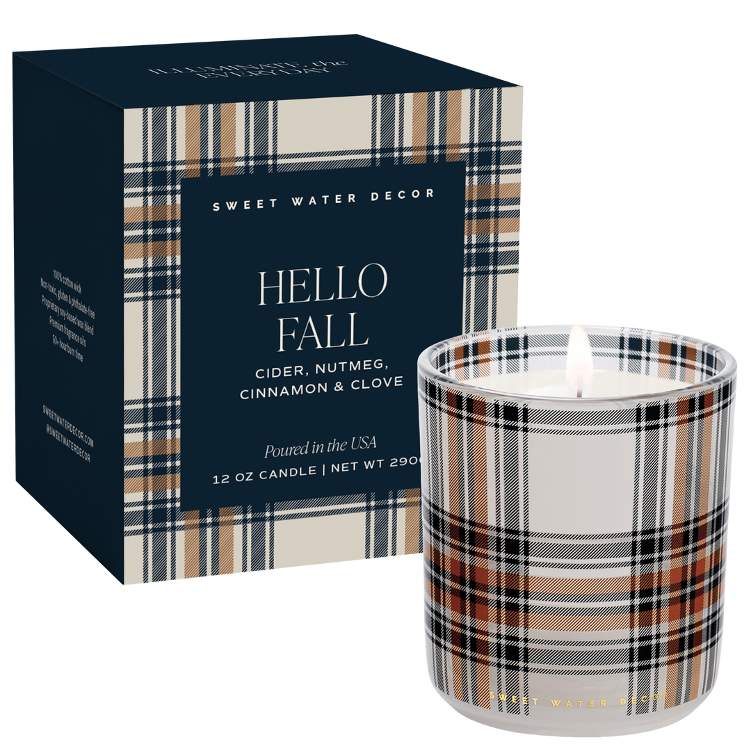 Hello Fall Soy Candle