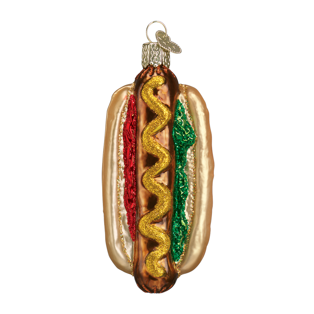 Hot Dog Ornament