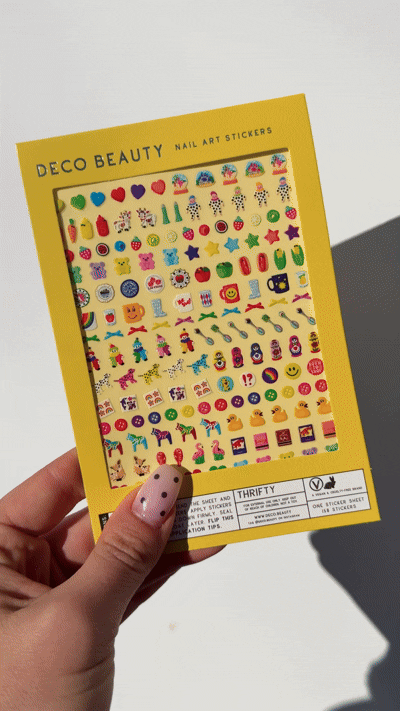 Thrifty Nail Art Stickers