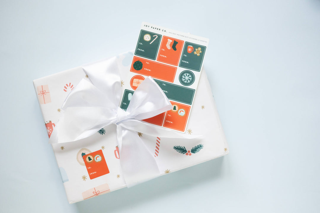 Holiday Dogs Gift Sticker Sheet