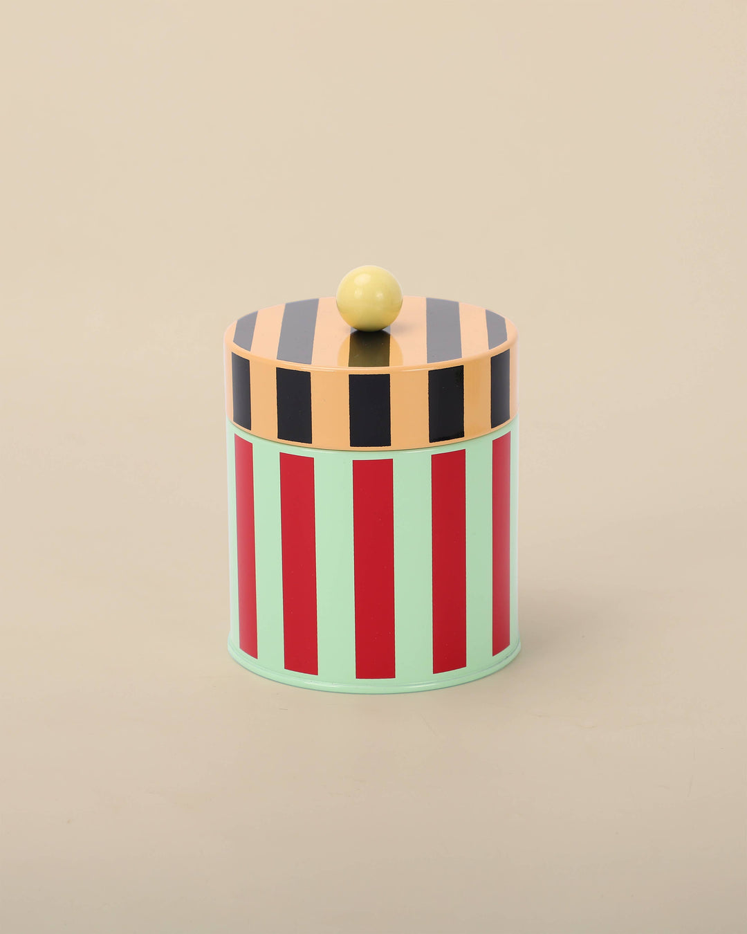 Stripe Metal Canisters