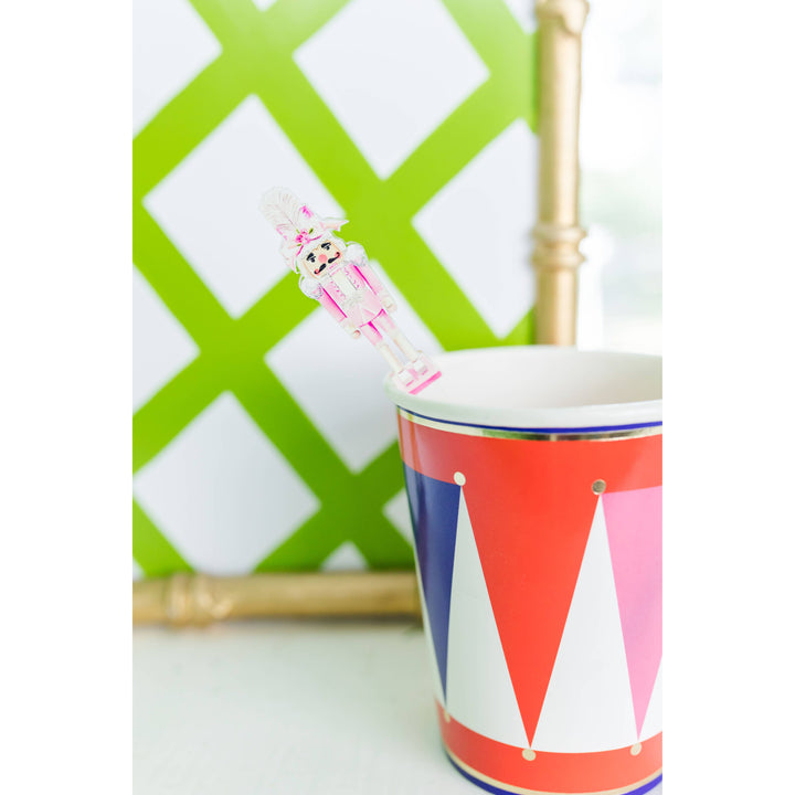 Pretty In Pink Christmas Acrylic Stir Sticks Combo