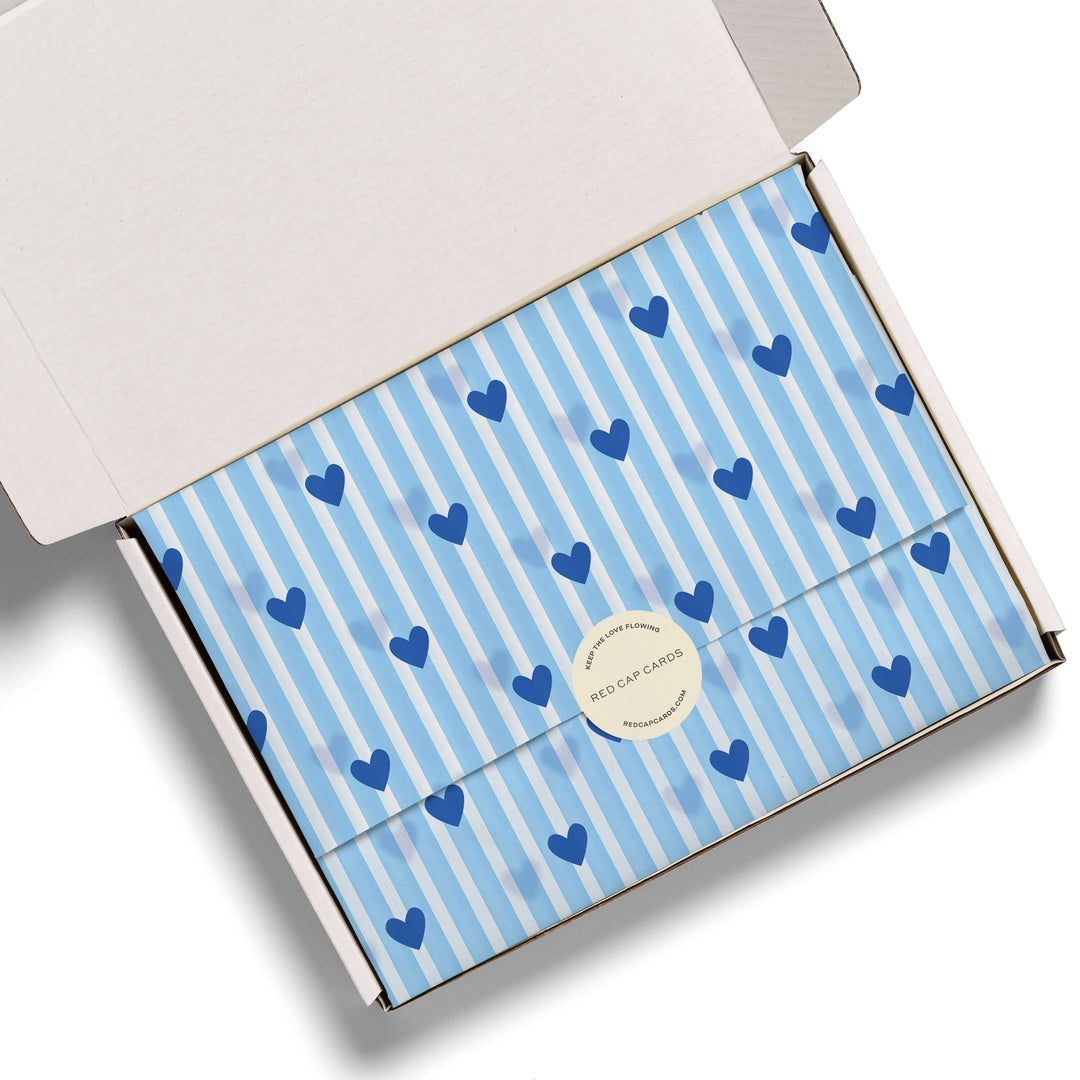 Blue Hearts Tissue