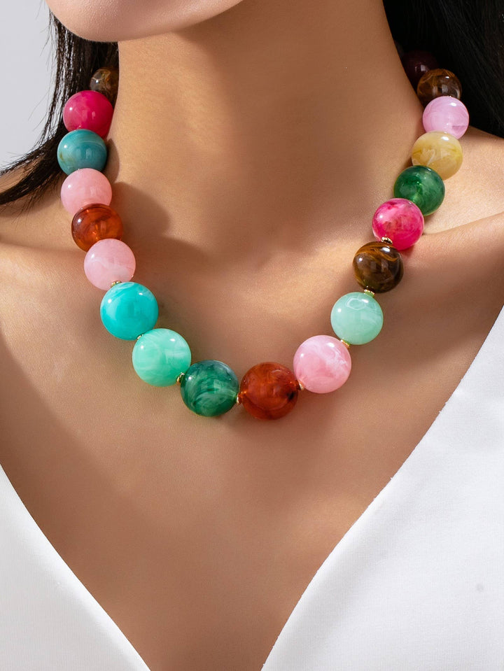 Multi Beaded Necklace