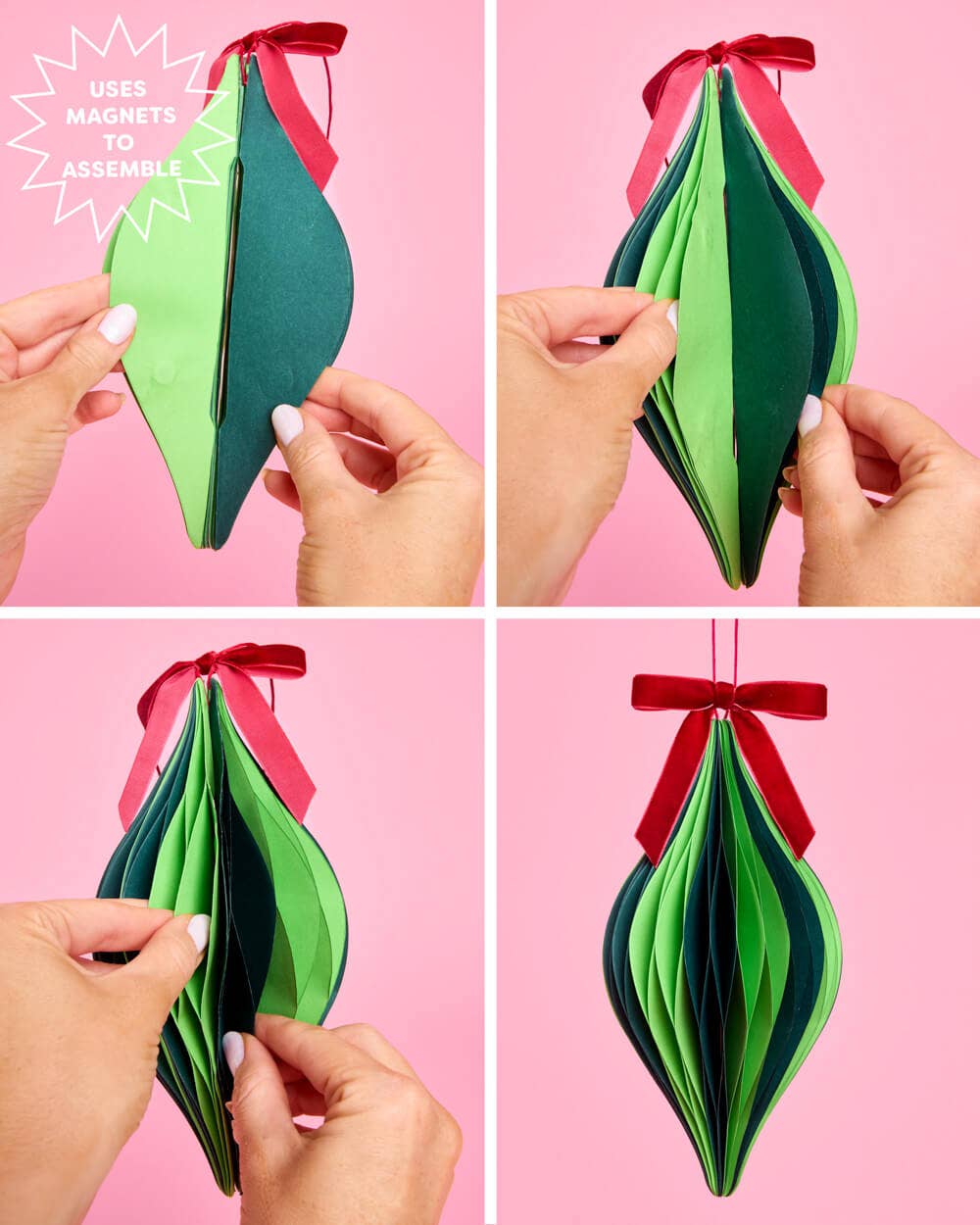 Paper Accordion Ornaments