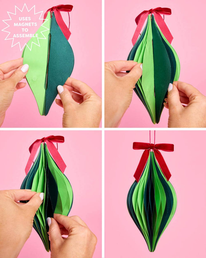 Paper Accordion Ornaments