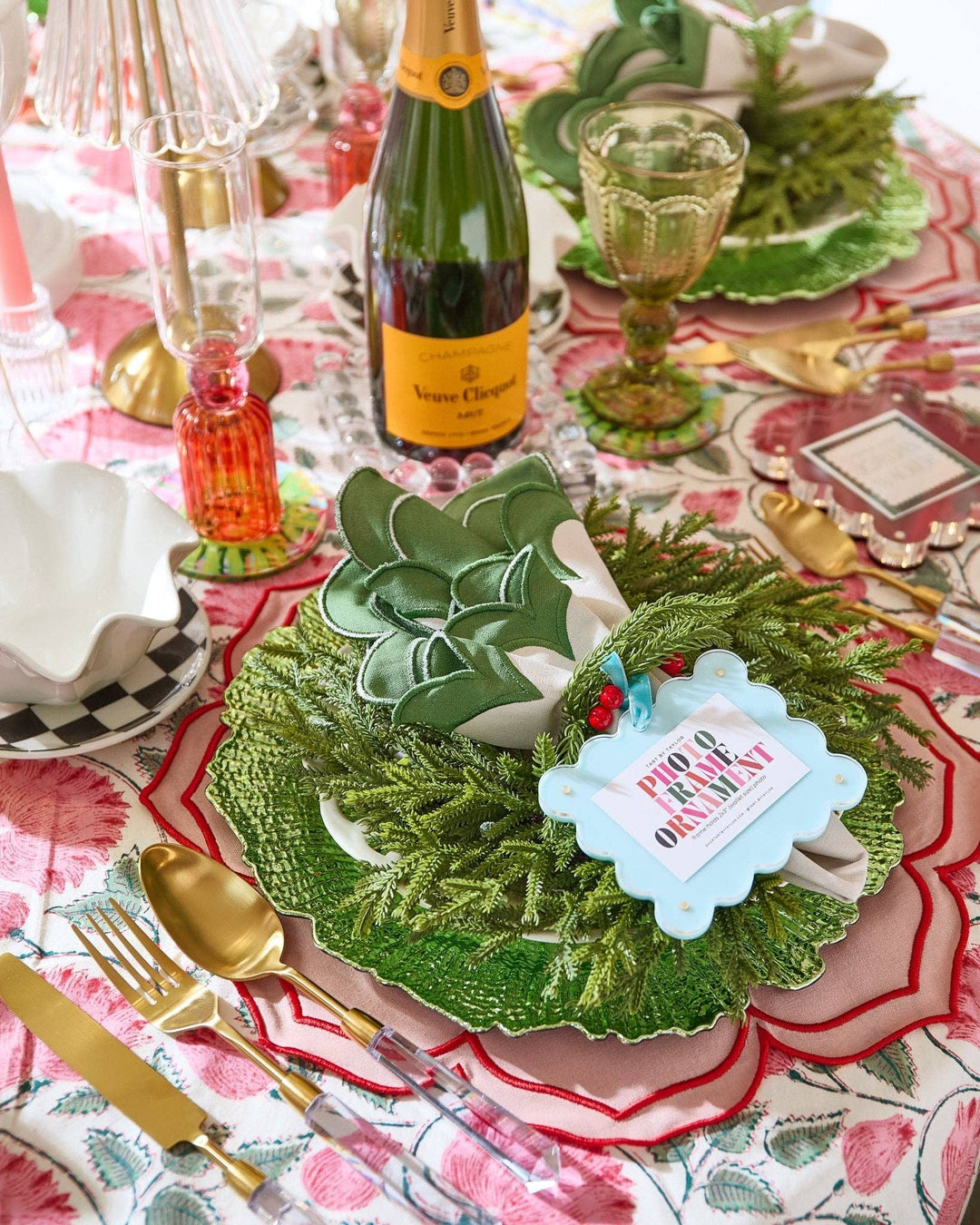 Seafoam Frame Ornament