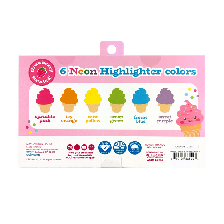 Sweet Scoops: Neon Highlighters