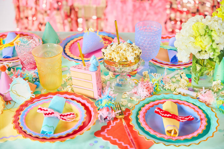 Rainbow Ric Rac Napkins