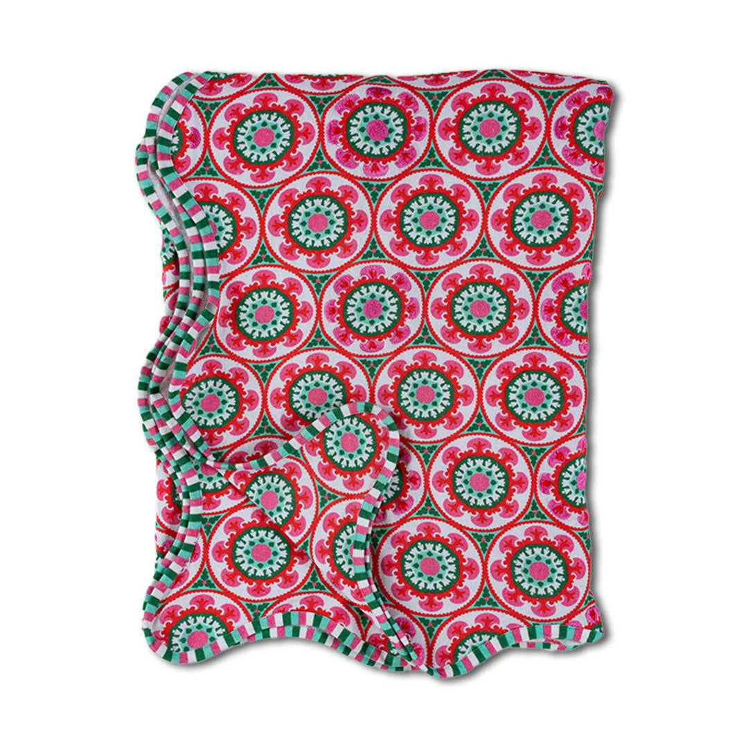 Suzani Tablecloth: 72" x 108"