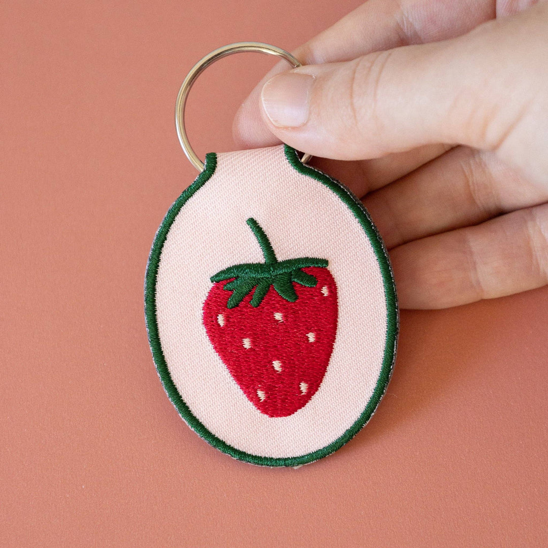 Strawberry Keychain