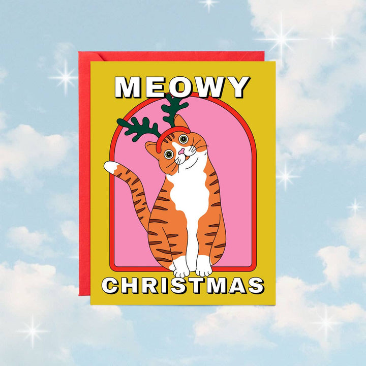 Meowy Christmas Card
