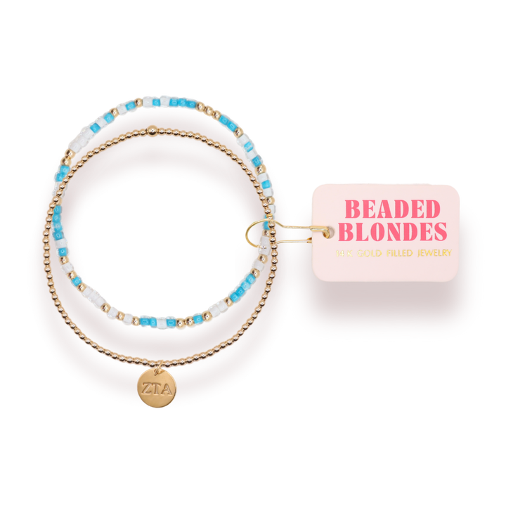 Zeta Tau Alpha Bracelet Stack