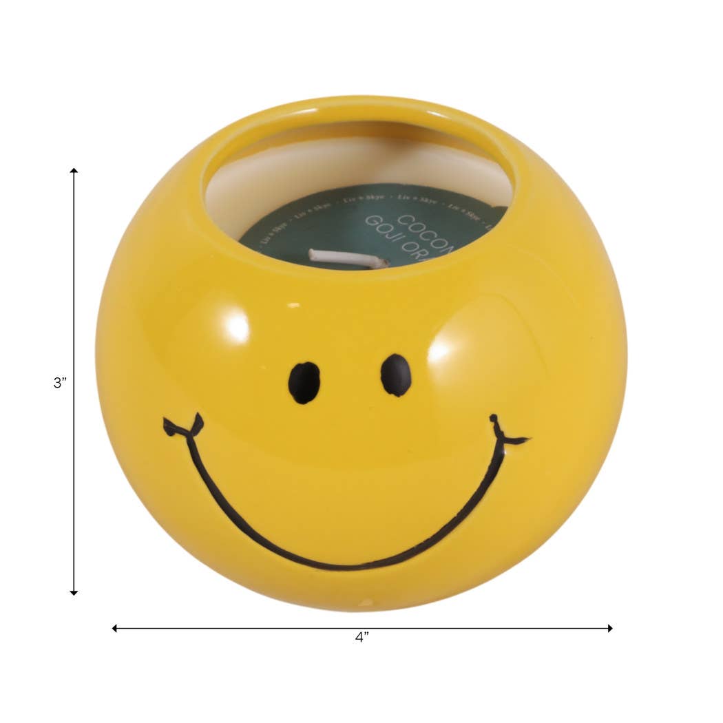 Coconut Goji Smile Candle