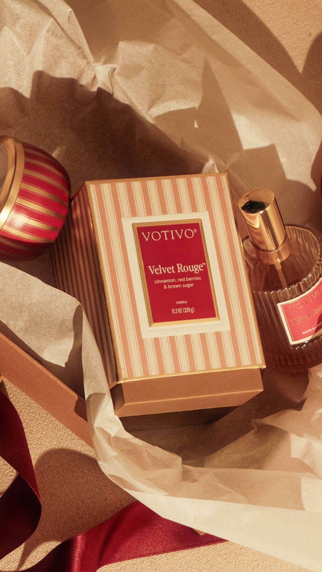 Velvet Rouge Holiday Candle
