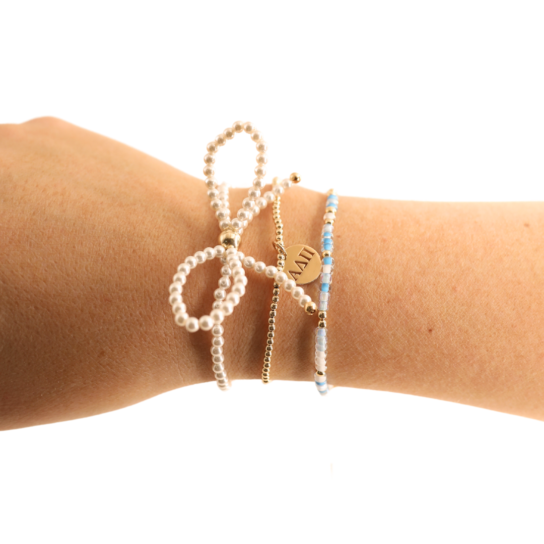 Alpha Delta Pi Bracelet Stack