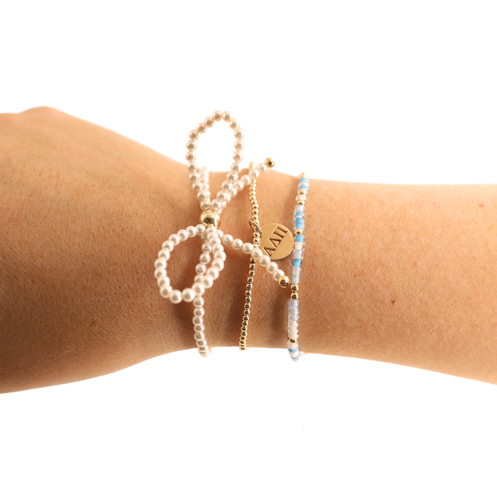 Alpha Delta Pi Bracelet Stack