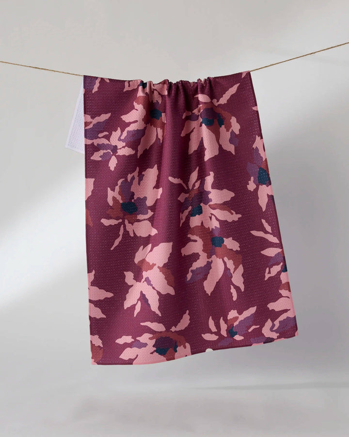 Mulberry Bloom Tea Towel