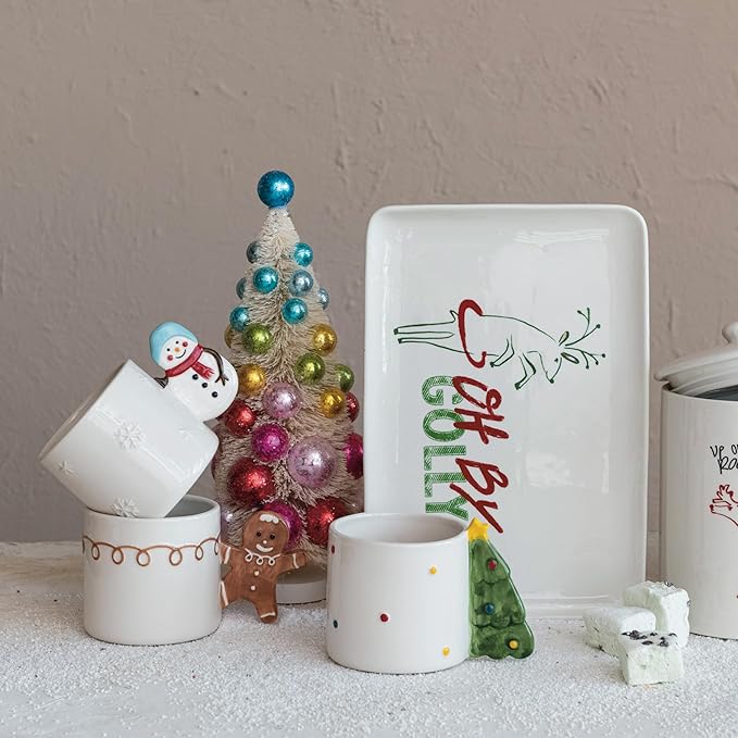 Holiday Icon Shaped Handle Mug