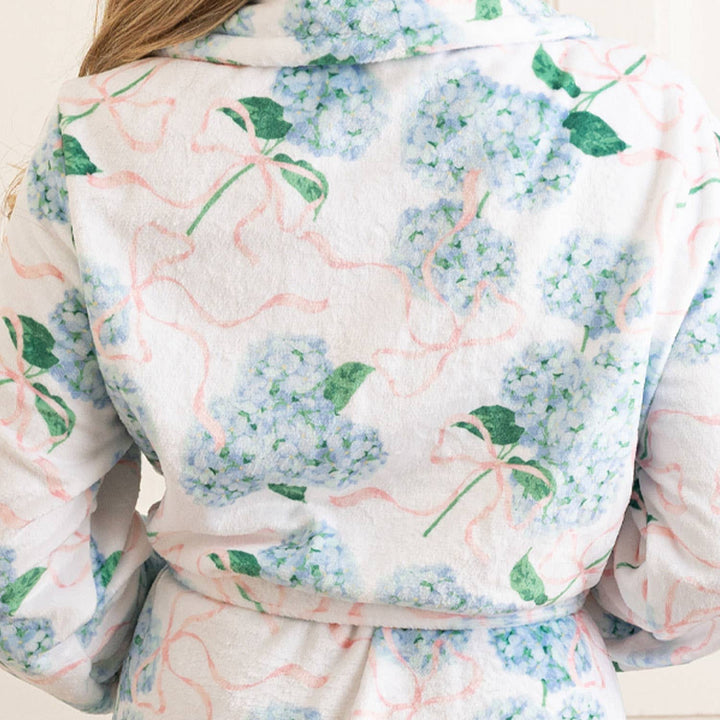 Hydrangea Ribbons Robe
