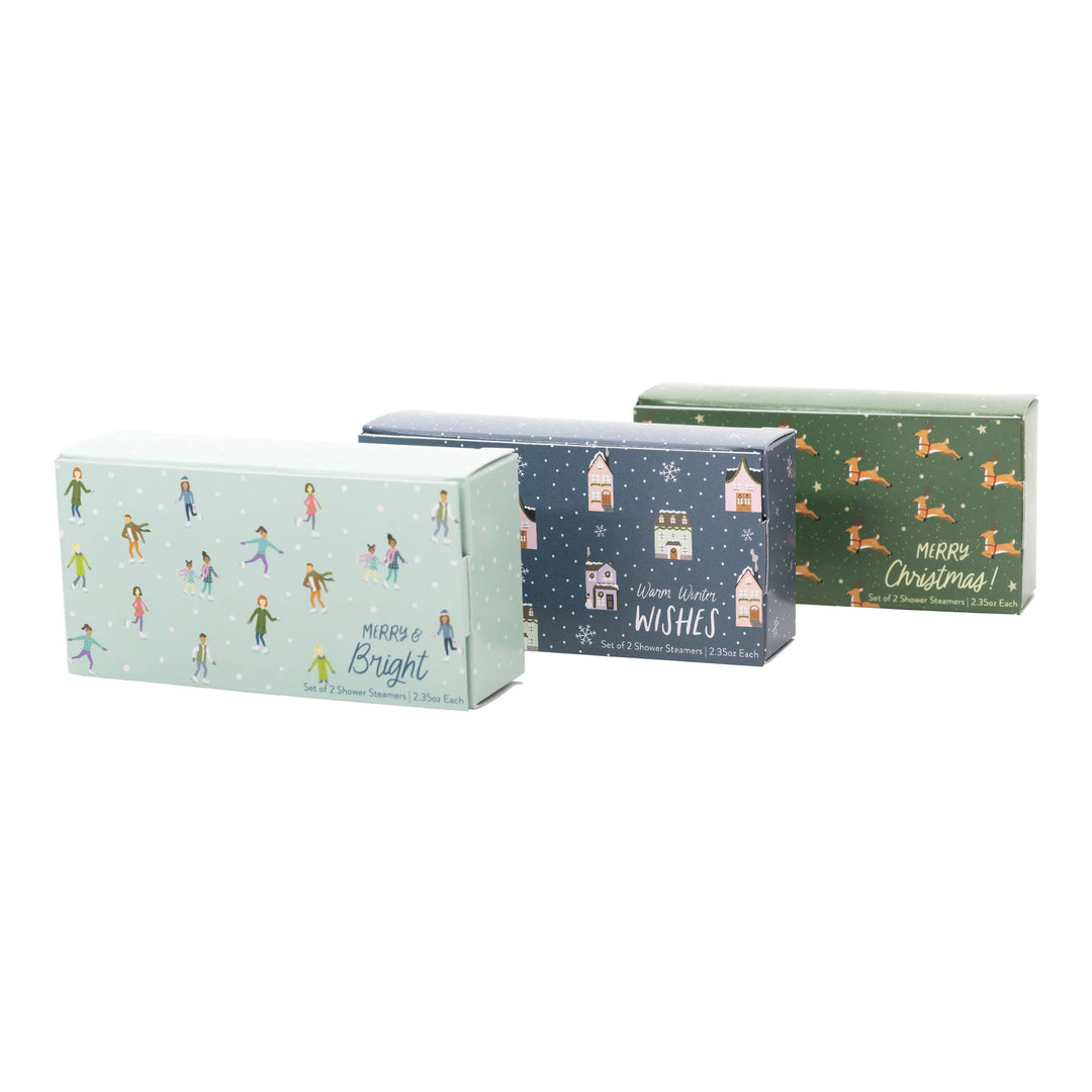 Winter Wishes Shower Steamer Gift Set