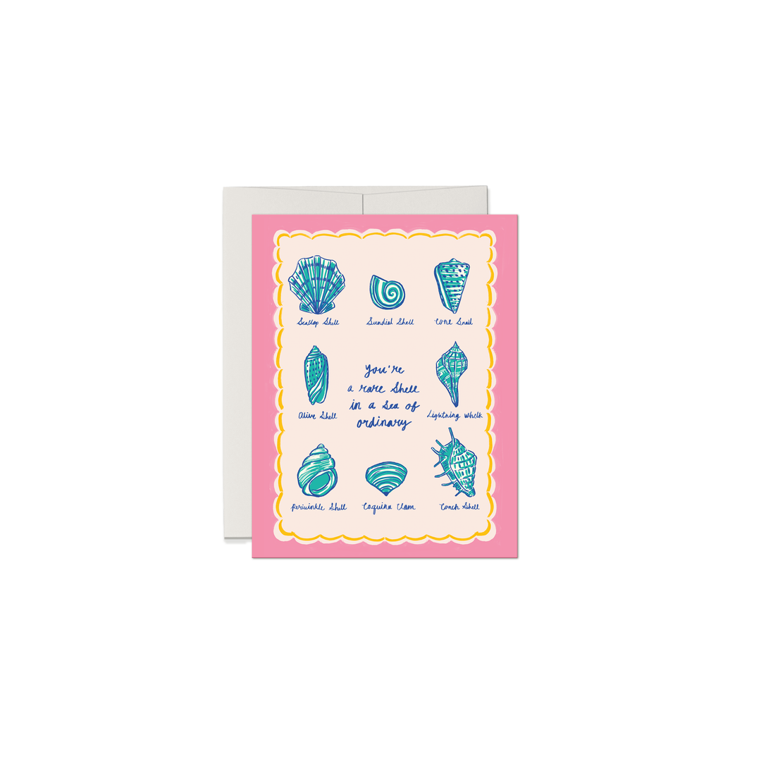 Rare Shell Greeting Card