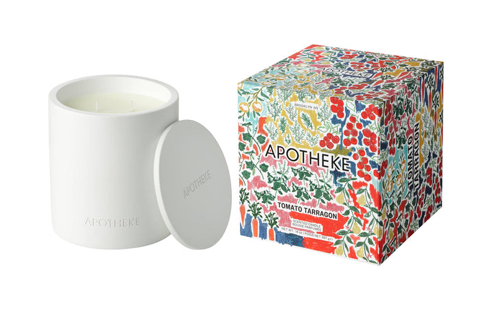 Tomato Tarragon 2-Wick Concrete Candle