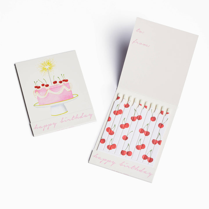 Cake Happy Birthday Match Card