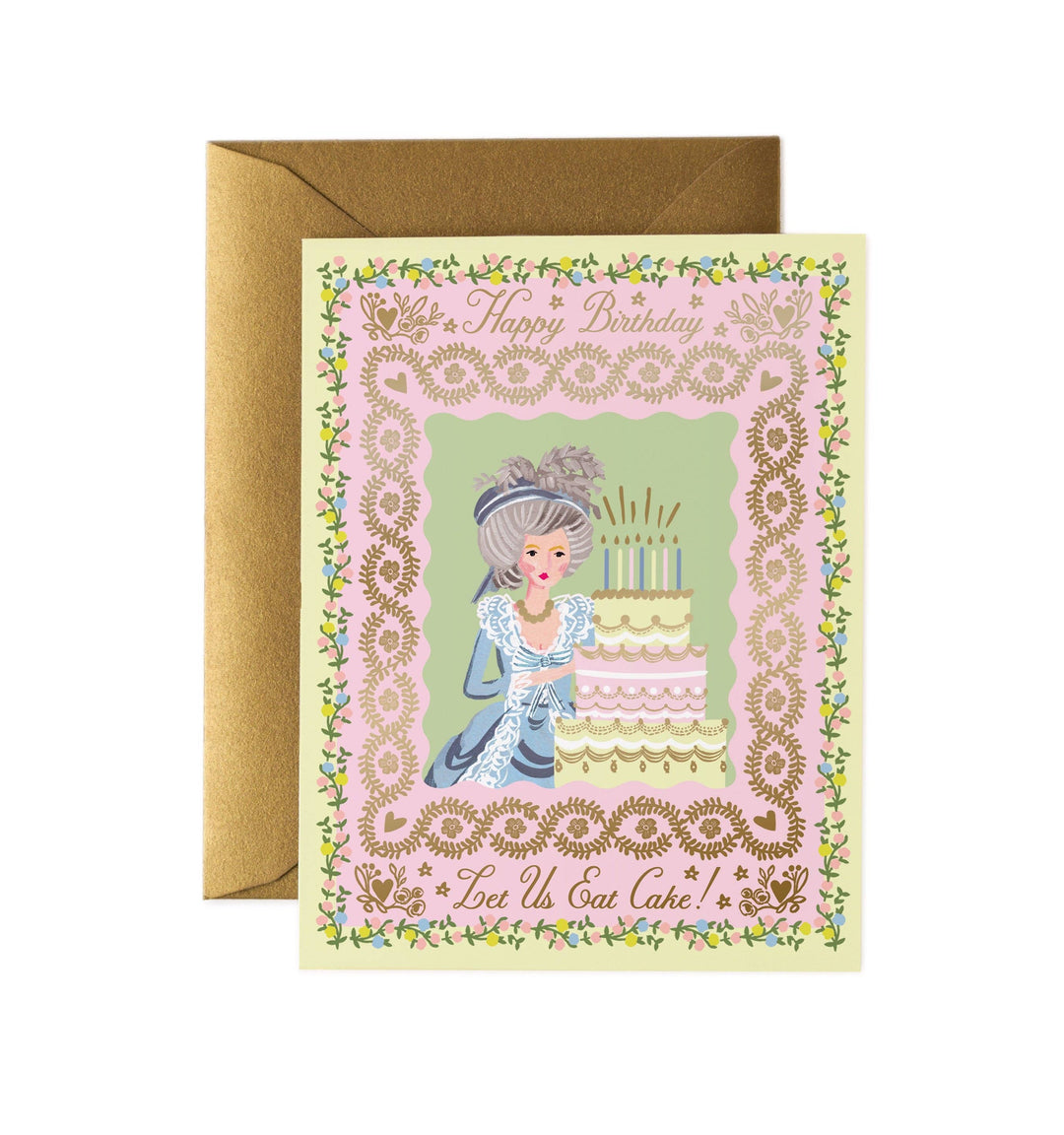 Let Us Eat Cake Card