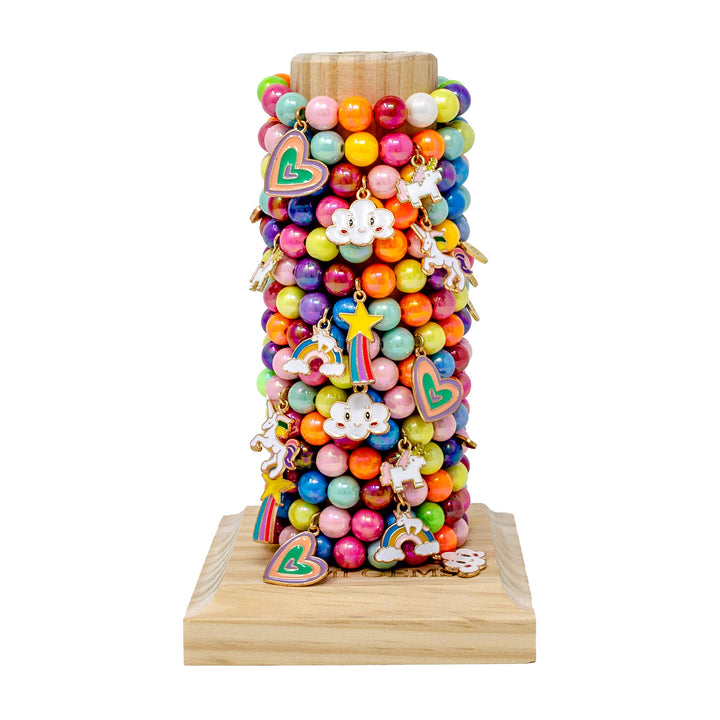 Bright Gum Ball Unicorn Bracelet