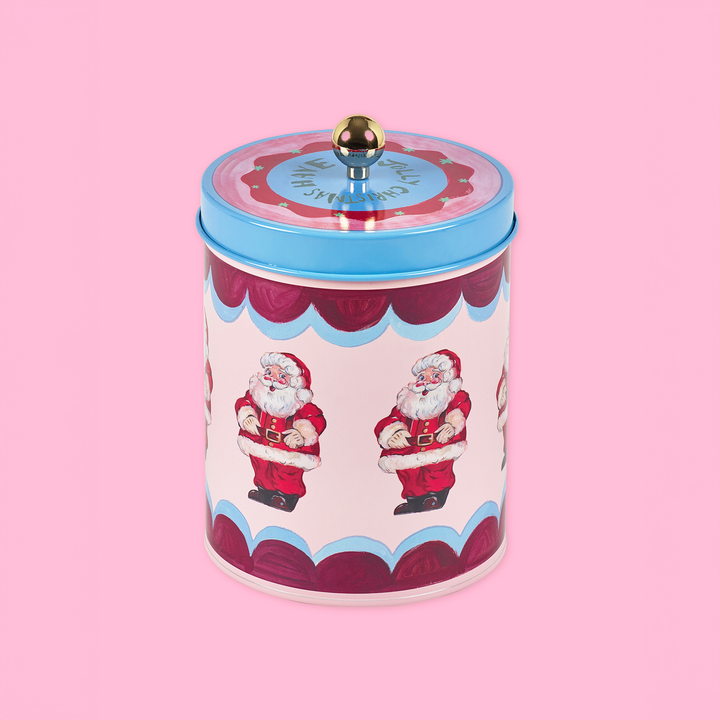 Jolly Santa Tin
