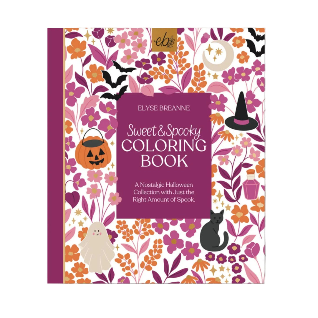 Sweet & Spooky Coloring Book