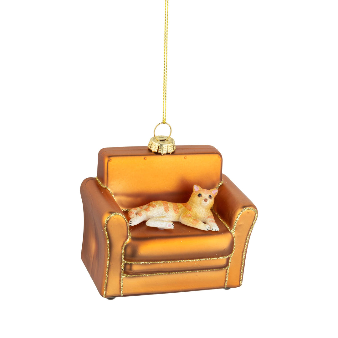 Cat on Sofa Ornament